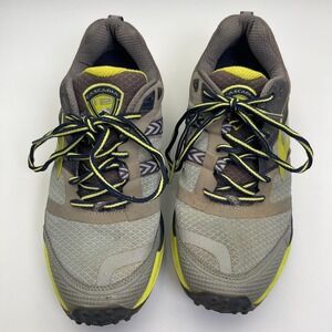 Brooks Cascadia 12 1102431D076 Sneakers Men 10.5 Gray Mesh Lace Up Running Shoes